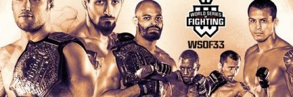 WSOF 33 Poster