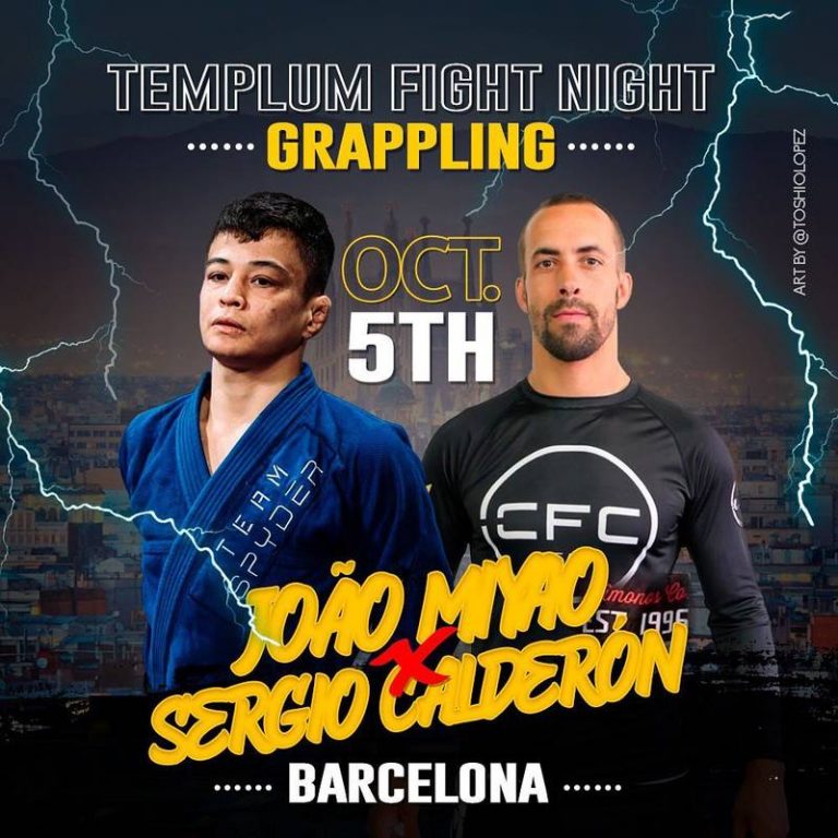 Sergio Calderon vs Joao Miyao en Templumfightnight