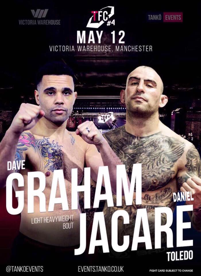 Daniel Jacare vs Dave Graham en Tanko Fighting Championships 4