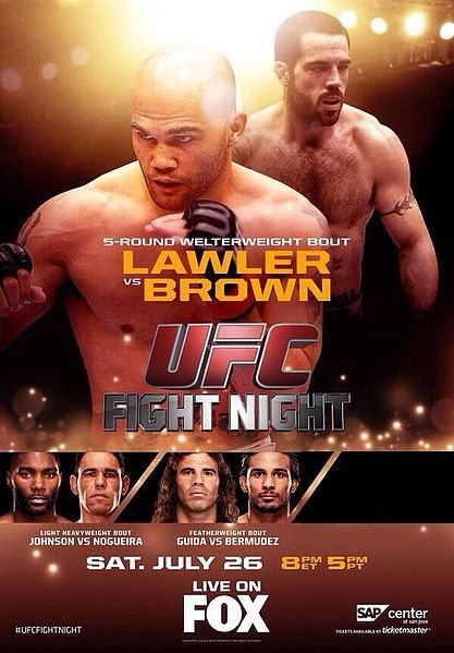 UFC On Fox 12: 26/7 - Lawler Vs Brown