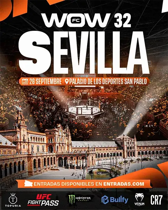 WOW 32 en Sevilla el 26 de septiembre con Sara Vieitez vs Hanna Palmqvist por el cinturón