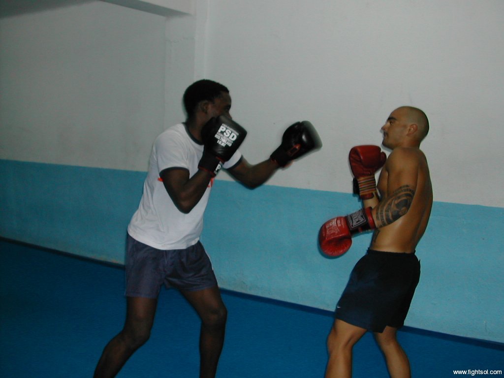 Philippe y Tato Sparring